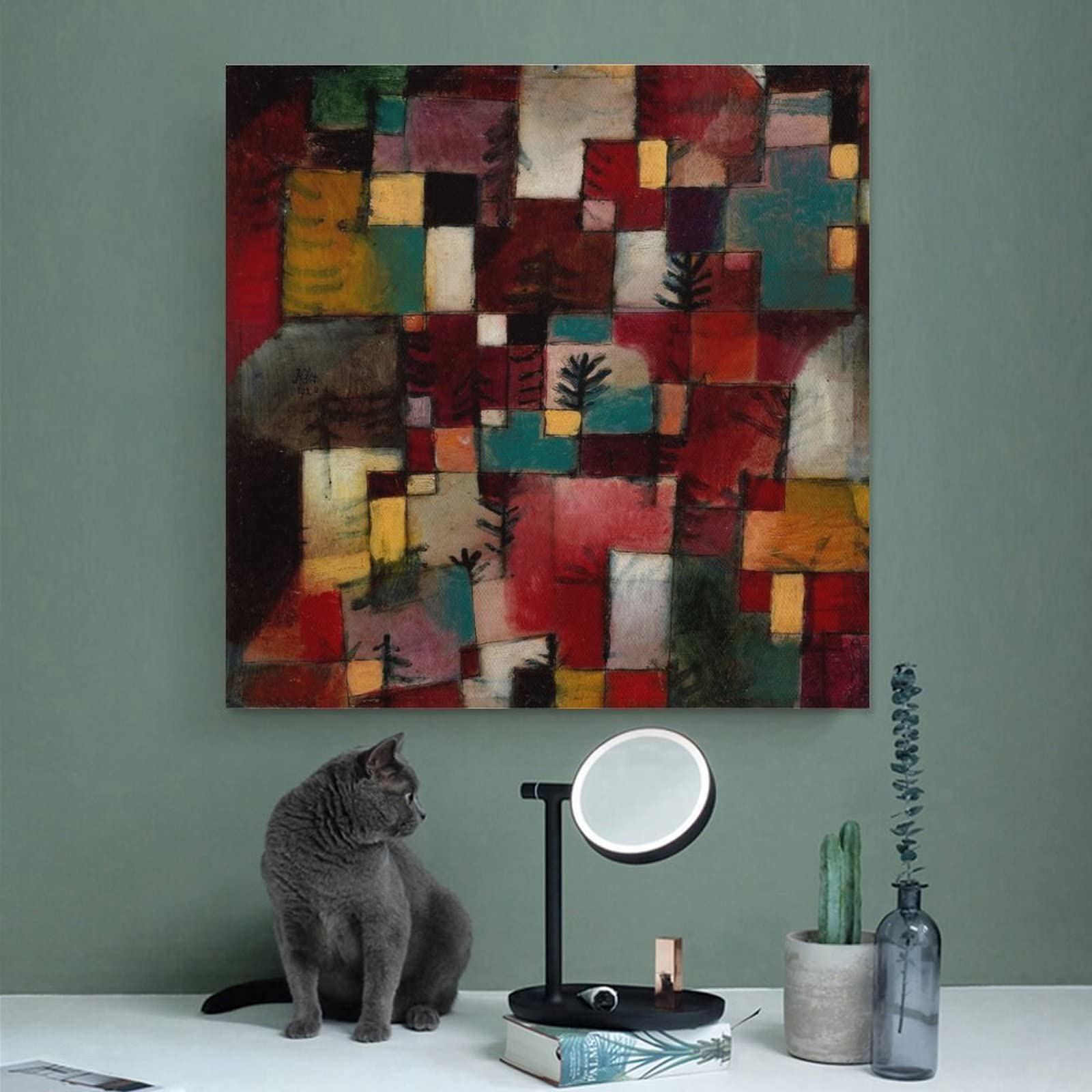 「リズム」　パウル・クレー　ポスター　絵画　額 k1258-1pacp_ok.jpg